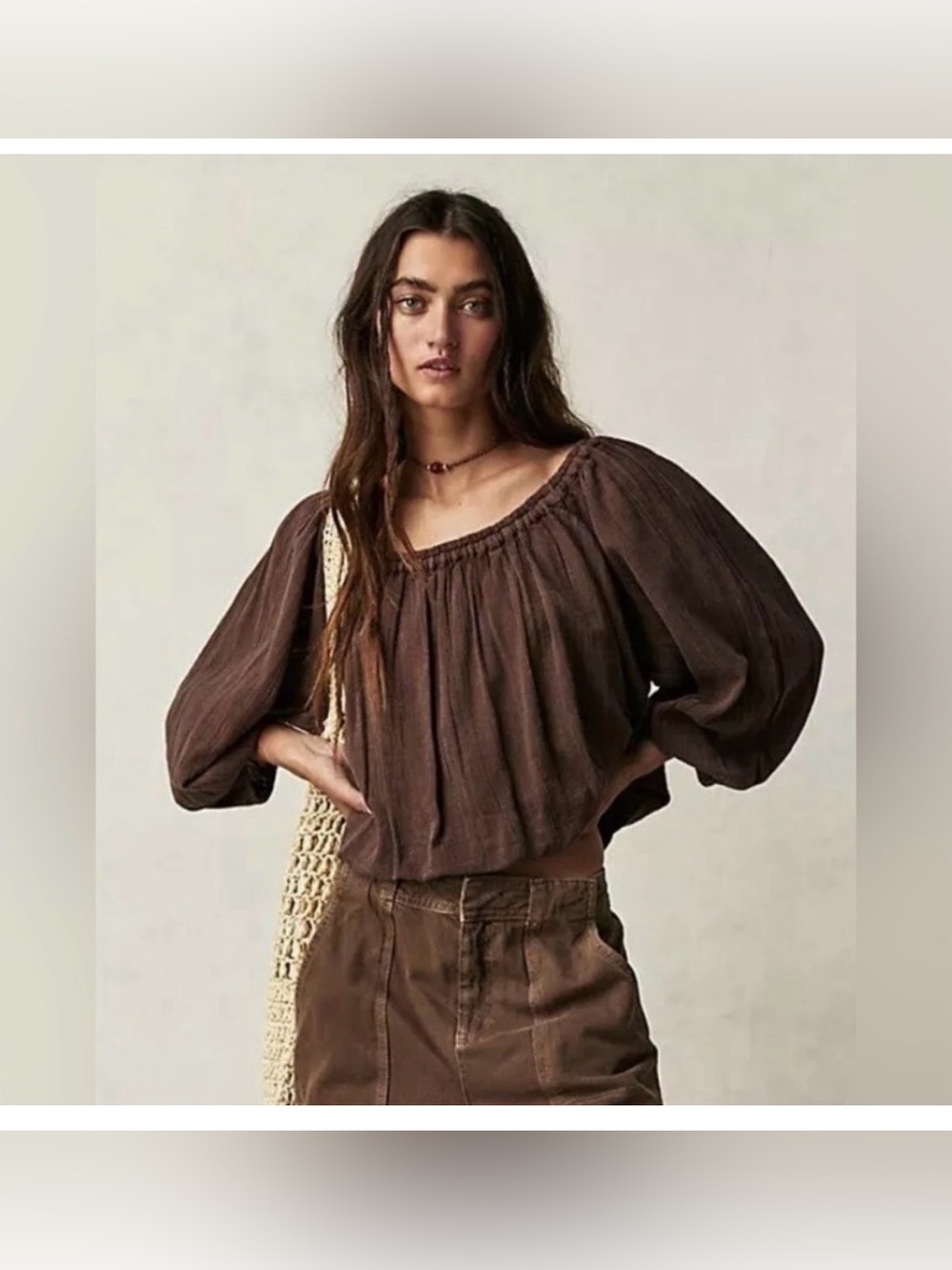 NWOT free people we the free all about the bubble tee